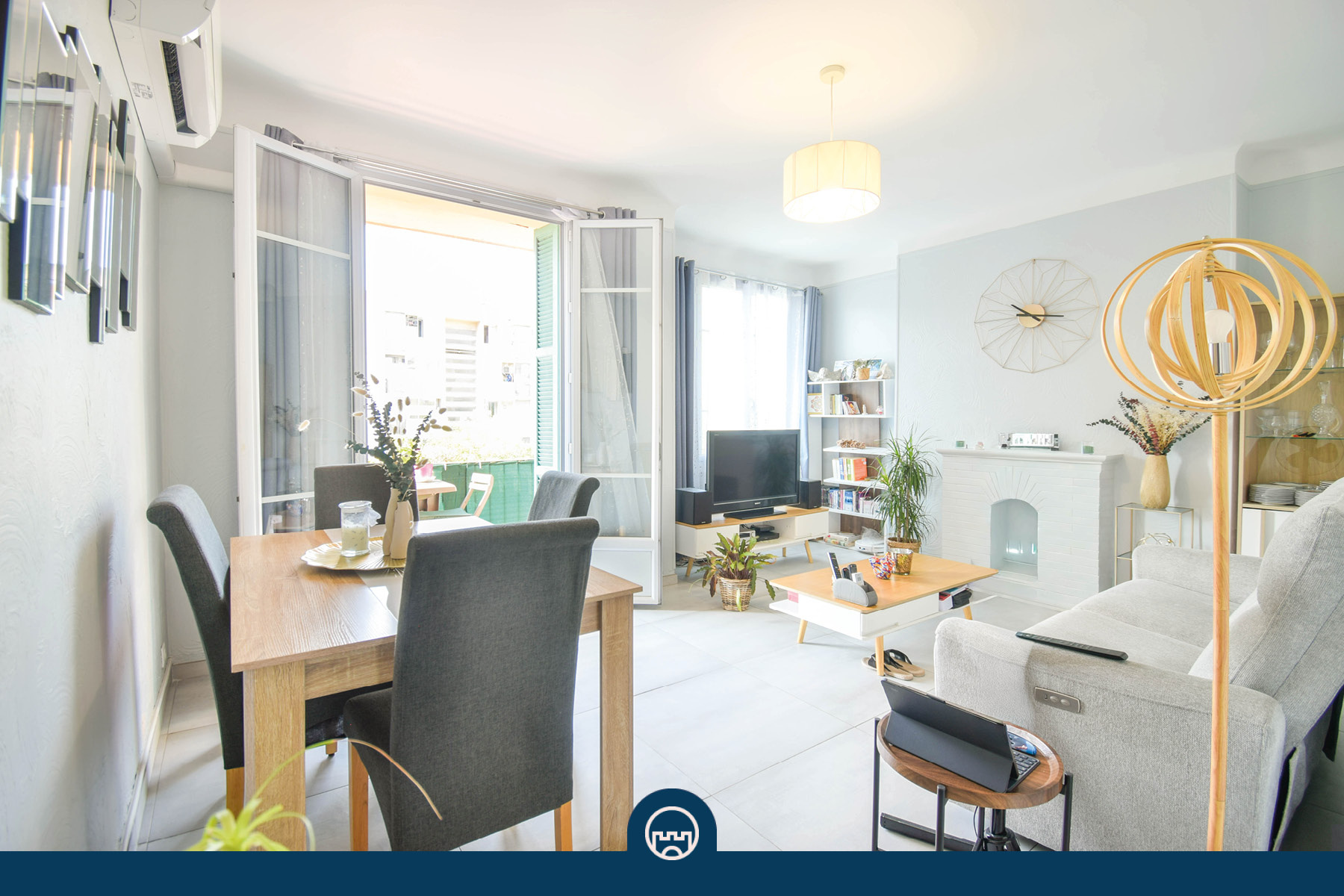 NICE - PASTEUR - 3 Pièces 62m2