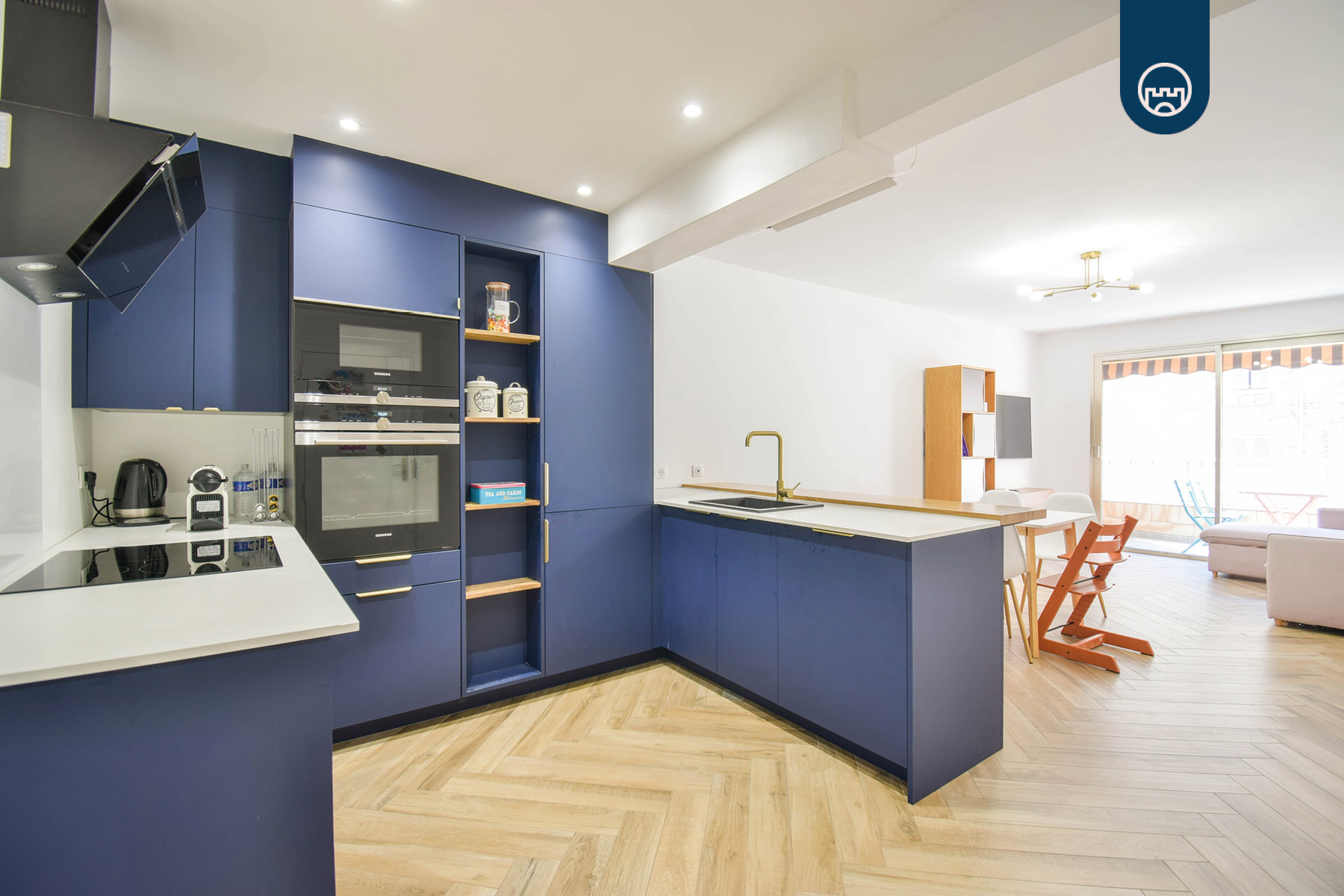 NICE - RIQUIER - 3P 68M2 RÉNOVÉ